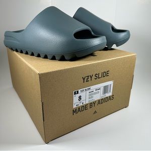Yeezy Slides “slate marine”